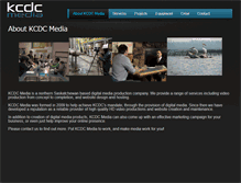 Tablet Screenshot of media.kcdc.ca